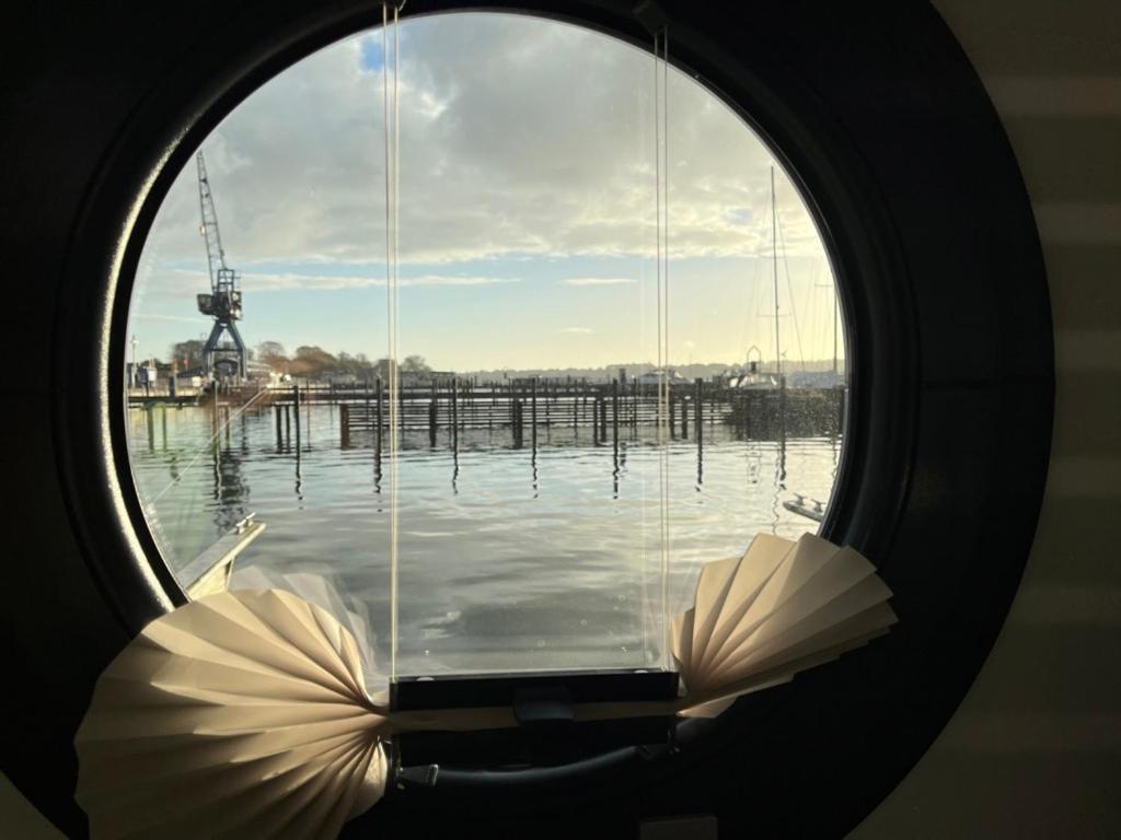 Ostsee Hausboot Schleswig Ostseeblick 1 Exteriör bild