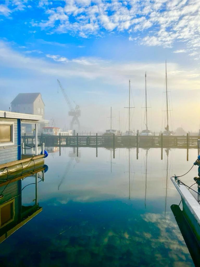Ostsee Hausboot Schleswig Ostseeblick 1 Exteriör bild