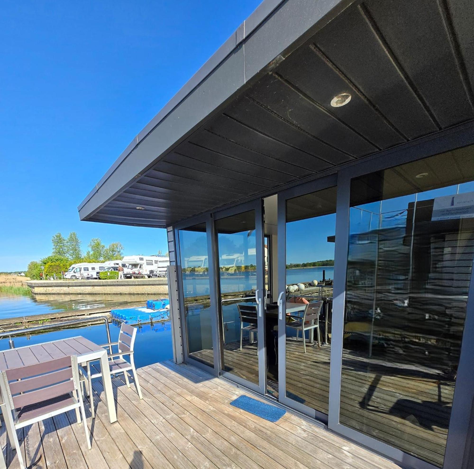 Ostsee Hausboot Schleswig Ostseeblick 1 Exteriör bild